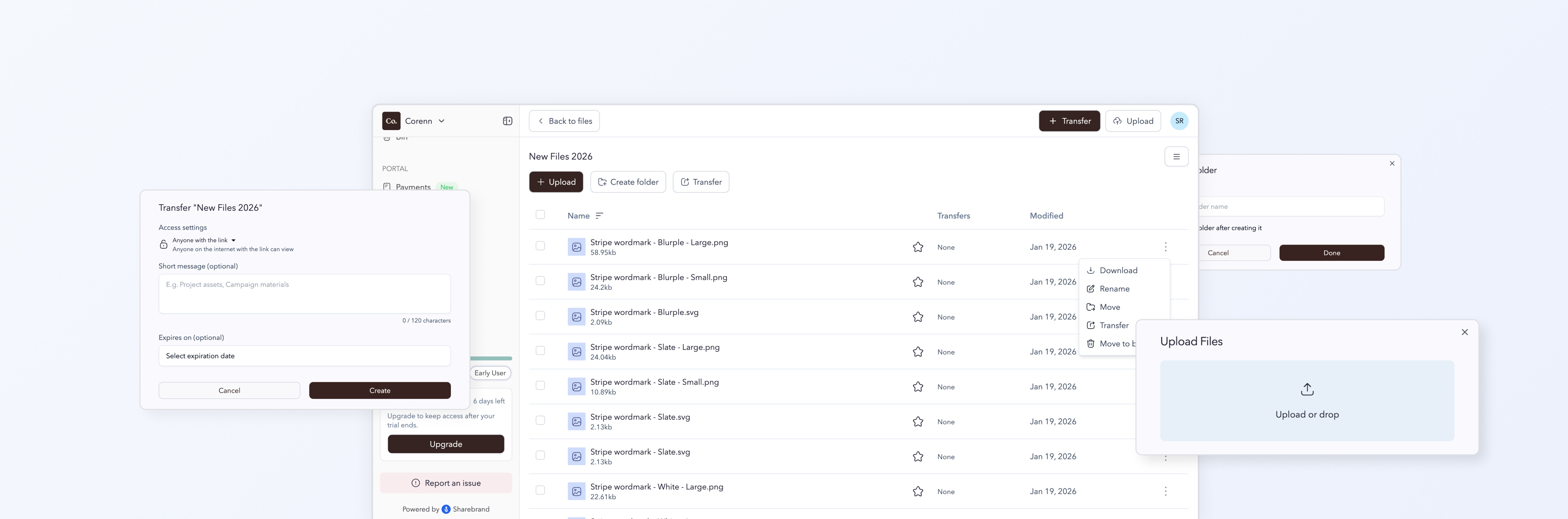 Unlimited transfers and requests